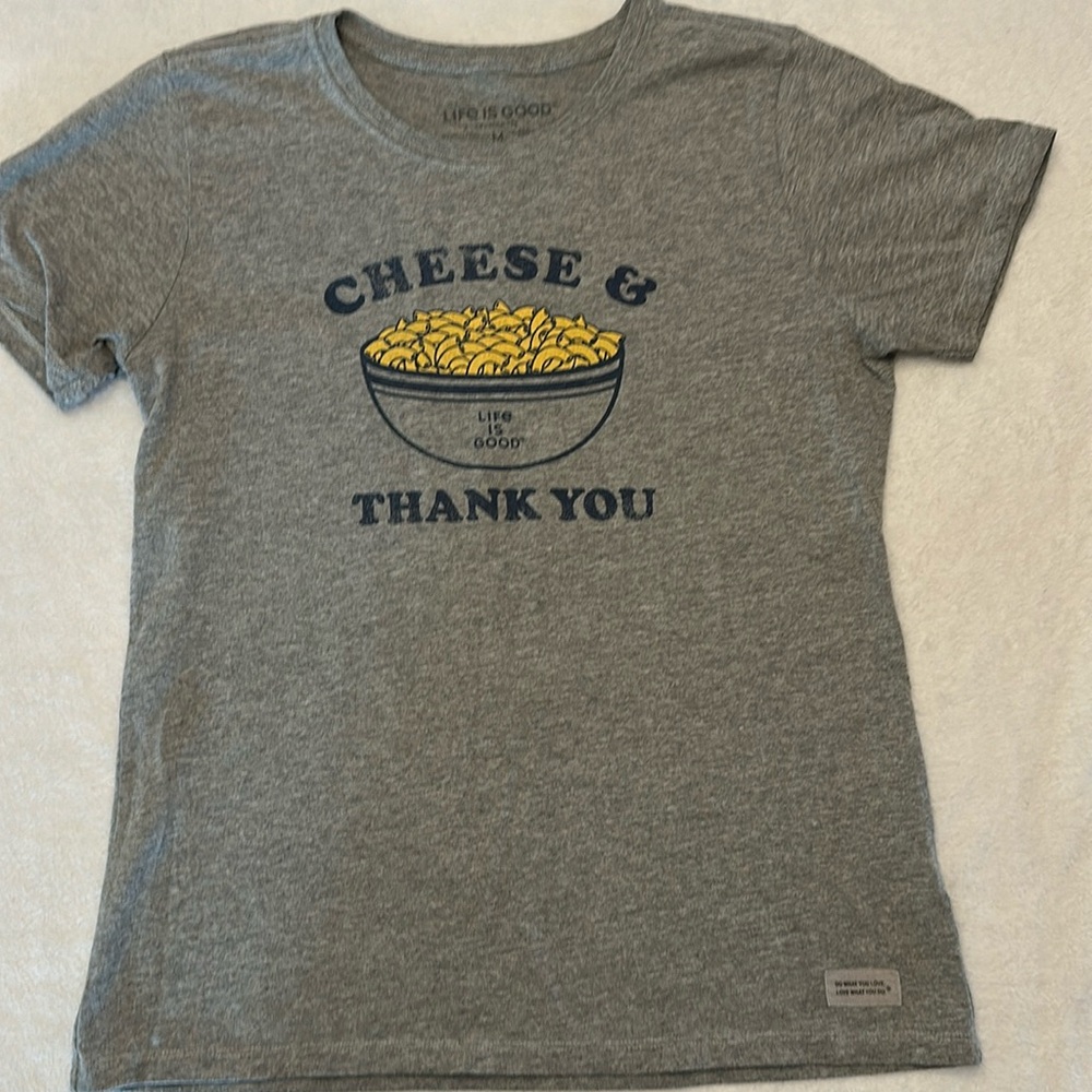 Life is Good Crusher Tshirt medium
